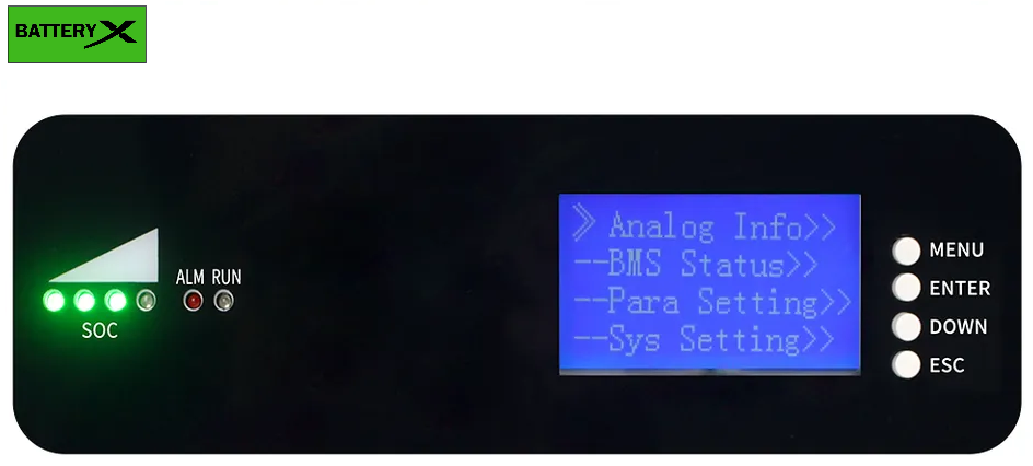 Wall Mount Battery 10kwh Display Panel